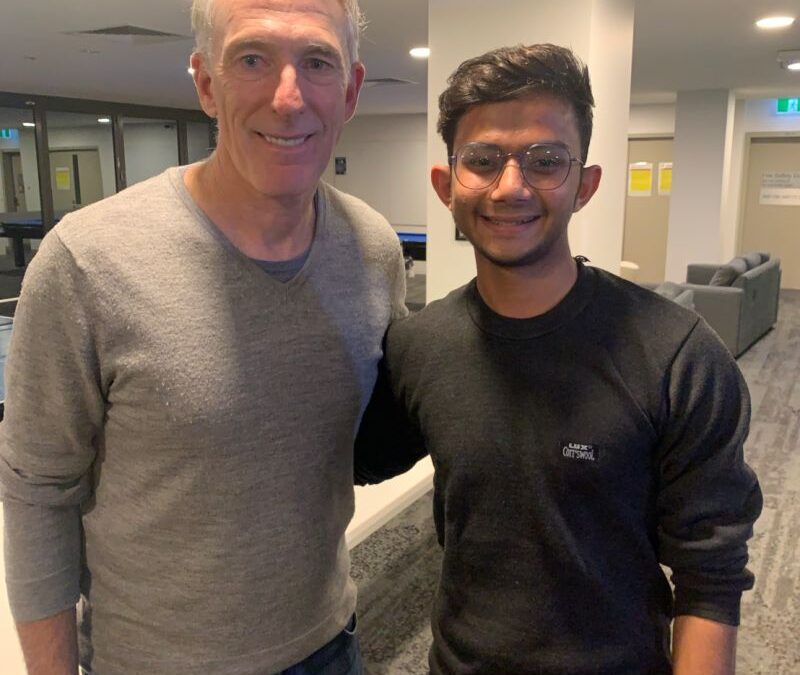 “Meeting a Cricket Legend: Insights and Inspiration from Damien Fleming”