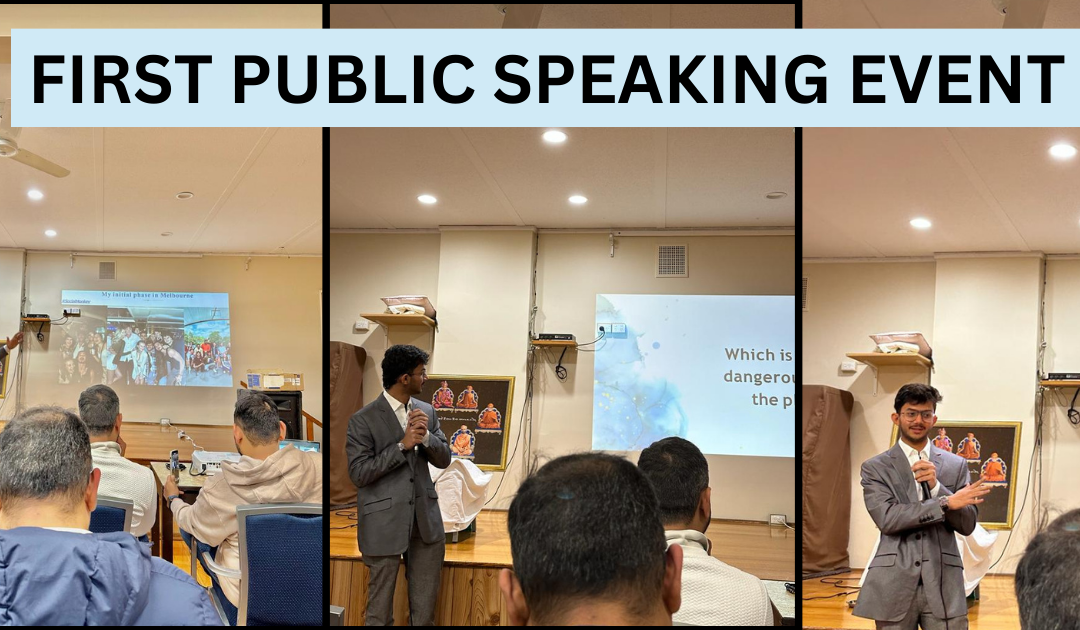 The Circle of 5: My Journey from Dreamer to Believer as a Public Speaker